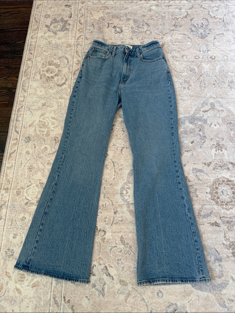 Abercrombie The Vintage Flare High Rise Curve Love Size 28R